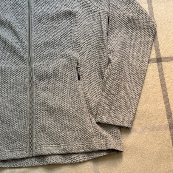 North End Women’s Full Zip Waffle Sweatshirt Size Medium - Picture 6 of 13